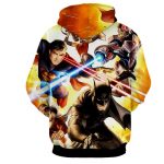 Justice League Super Power Heroes Cool Art Printing Hoodie - Superheroes Gears