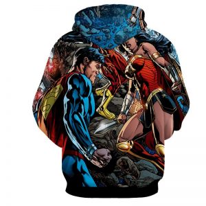Justice League Comic Superman Dope Stand 3D Printed Hoodie - Superheroes Gears