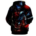 Dangerous Deadpool Firing A Gun Amazing Style Fan Art Hoodie - Superheroes Gears