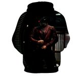 Guardians of the Galaxy Star-Lord Portrait Cool Printed Hoodie - Superheroes Gears