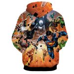 Justice League Heroes Fighting Dope Design 3D Print Hoodie - Superheroes Gears