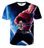 Guardians of the Galaxy Drax Powerful Warrior Dope 3D T-shirt - Superheroes Gears