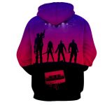 Guardians of the Galaxy Team Portrait Vibrant 3D Full Print Hoodie - Superheroes Gears