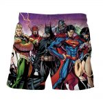 Justice League DC Comics Heroes Dope Team Cool Shorts - Superheroes Gears