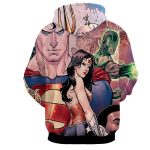 Justice League Superman Aquaman Dope Stare 3D Printed Hoodie - Superheroes Gears