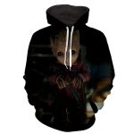 Guardians of the Galaxy Cute Baby Groot 3D Print Design Hoodie - Superheroes Gears
