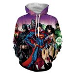 Justice League DC Comics Heroes Dope Team Cool Hoodie - Superheroes Gears