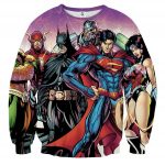 Justice League DC Comics Heroes Dope Team Cool Sweatshirt - Superheroes Gears