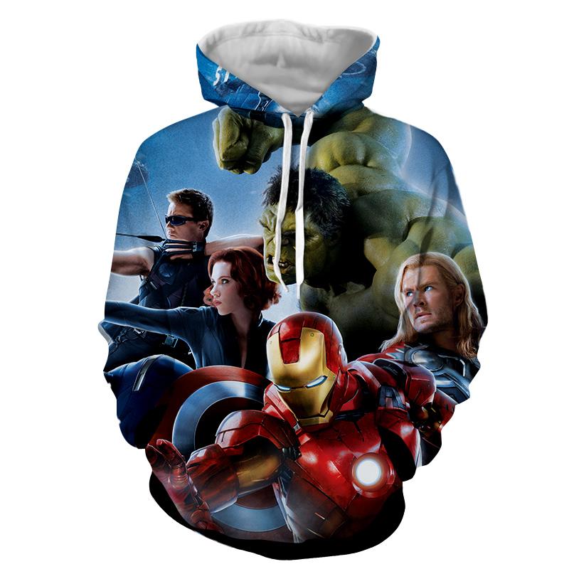 Marvel The Avengers Iron Man Repulsor Beam Unique 3D Hoodie ...