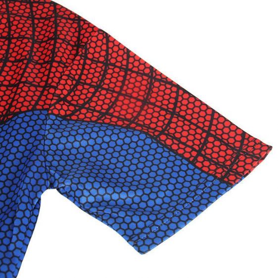 Amazing Spider Man Marvel Superhero Classic Gym Fitness  Costume T-shirt - Superheroes Gears
