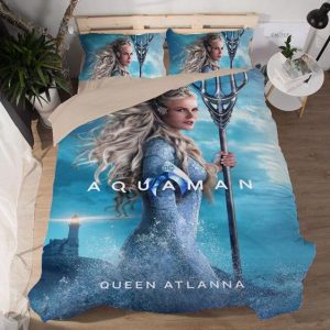 Aquaman Atlanna Queen of Atlantis Awesome Bedding Set