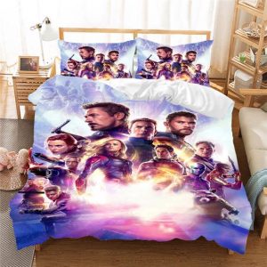 Avengers Endgame Marvel Superheroes Awesome Bedding Set