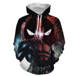 Awesome Deadpool Superhero Symbol & Glowing Eyes RedAwesome Deadpool Superhero Symbol & Glowing Eyes Red Hoodie