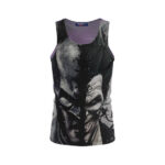 Batman And The Villain In One Face Tank Top
