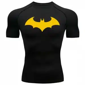 Batman The Dark Knight Classic Symbol Vintage Design Gym T-shirt