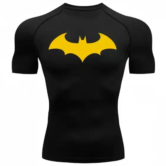 Batman The Dark Knight Classic Symbol Vintage Design Gym T-shirt