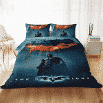 Batman The Dark Knight Flaming Bat-Signal Bedding Set