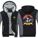 Batman And Robin Hot Kiss Love Scene Print Hooded Jacket - Superheroes Gears