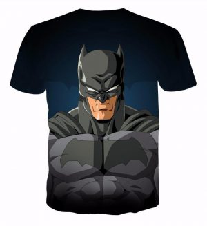 Batman Classic Cartoon Draw DC Hero Theme Dope T-Shirt - Superheroes Gears