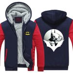 Batman Holding Weapon Super Cool Actor Print Hooded Jacket - Superheroes Gears