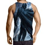 Batman Standing Under The Thunderlight Full Print Tank Top - Superheroes Gears