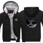 Batman Swing The Rope Ready To Fight Cool Hooded Jacket - Superheroes Gears