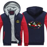 Batman Symbol Colourful Camouflage Patterns Hooded Jacket - Superheroes Gears