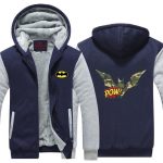 Batman Symbol Pow Camouflage Pattern Unique Hooded Jacket - Superheroes Gears
