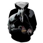 Batman The Black Mask Sorrow With People Full Print Hoodie - Superheroes Gears