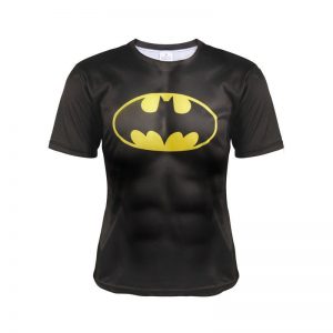 Batman The Dark Knight Classic Symbol Vintage Design Gym T-shirt - Superheroes Gears