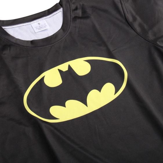 Batman The Dark Knight Classic Symbol Vintage Design Gym T-shirt - Superheroes Gears