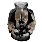 Batman The Dark Knight Ready To Save Full Print Hoodie - Superheroes Gears