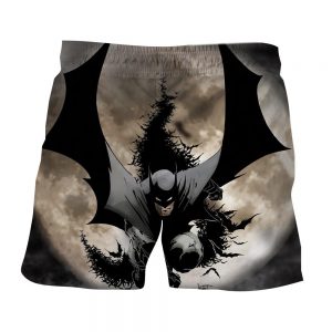 Batman The Dark Knight Ready To Save Full Print Short - Superheroes Gears