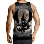 Batman The Dark Knight Ready To Save Full Print Tank Top - Superheroes Gears