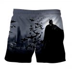 Batman With The Bats Silhouette On The Moon Full Print Short - Superheroes Gears