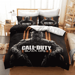 Call of Duty Black Ops III Robot Soldier Black Bedding Set