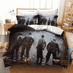 Call of Duty Black Ops Zombies Soldiers Back View Bedding Set