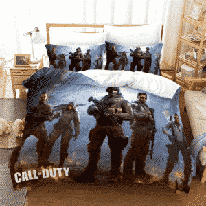 Call of Duty Mobile Ghost and Squad Halloween Bedding Set