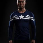 Captain America Avengers Compression Long Sleeves Fitness T-shirt - Superheroes Gears