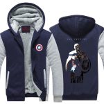 Captain America Hero Poster Dope Full Print Hooded Jacket - Superheroes Gears