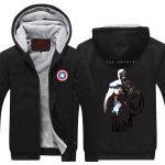 Captain America Hero Poster Dope Full Print Hooded Jacket - Superheroes Gears