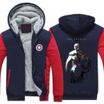 Captain America Hero Poster Dope Full Print Hooded Jacket - Superheroes Gears