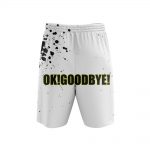 Captain America No You Move White Boardshorts Swim Trunks - Superheroes Gears
