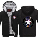 Captain America Portrait Civil War Poster Hooded Jacket - Superheroes Gears