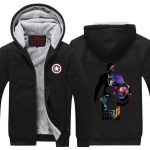 Captain America The Patriot Civil War Hero 3D Hooded Jacket - Superheroes Gears