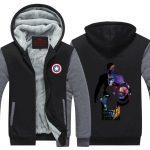 Captain America The Patriot Civil War Hero 3D Hooded Jacket - Superheroes Gears