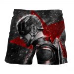 Captain America Vintage Side Pose Cool Portrait Boardshorts