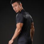 Civil War Villain Crossbones Symbol Compression Short Sleeves Gym T-shirt - Superheroes Gears