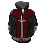 Cool Ant-Man Superhero Armor Suit Full Print Cosplay Hoodie