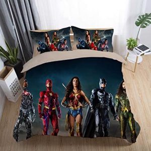 DC Justice League's 2017 Movie Superheroes Bedding Set